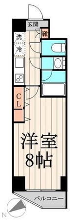 エルスタンザ清澄白河の物件間取画像